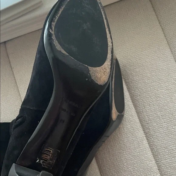 Burberry Black Heeled Boots